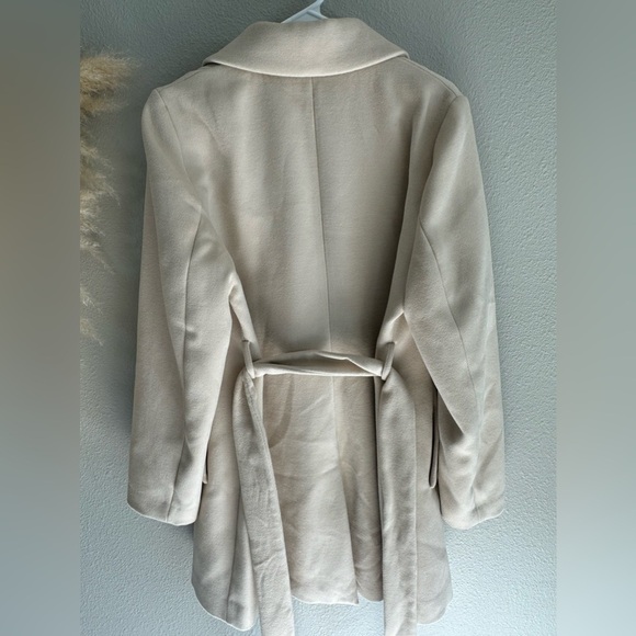 H&M trench coat women’s size 10 beige - Picture 8 of 11